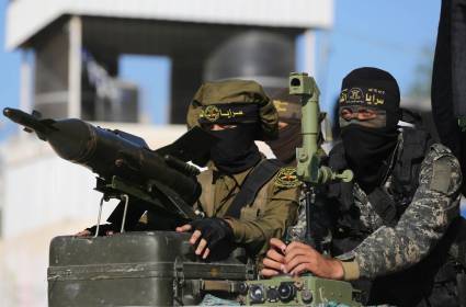 سرايا القدس تقصف تل ابيب برشقة صواريخ + فيديو